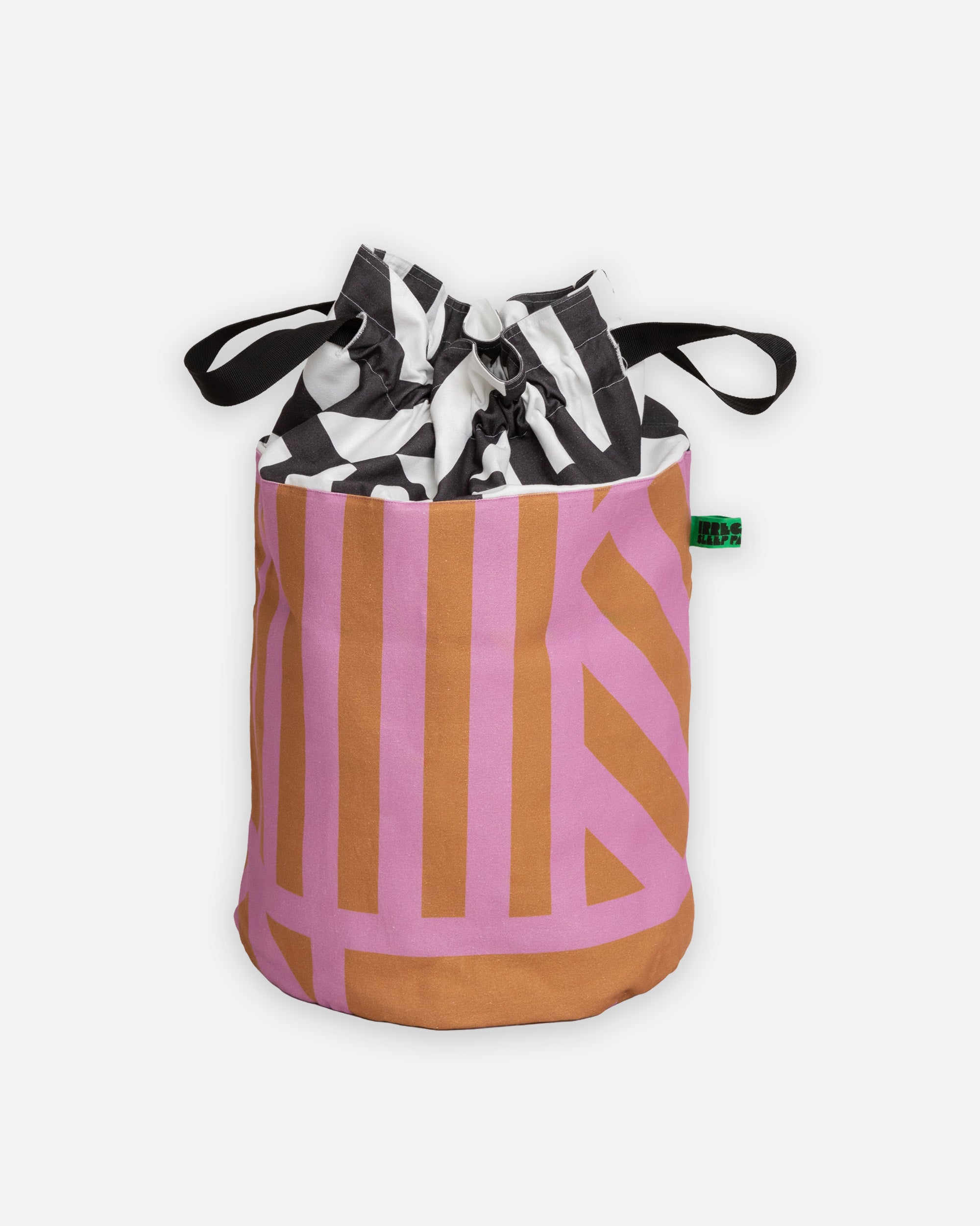 Reversible Laundry Bag in Kelly Caramallow