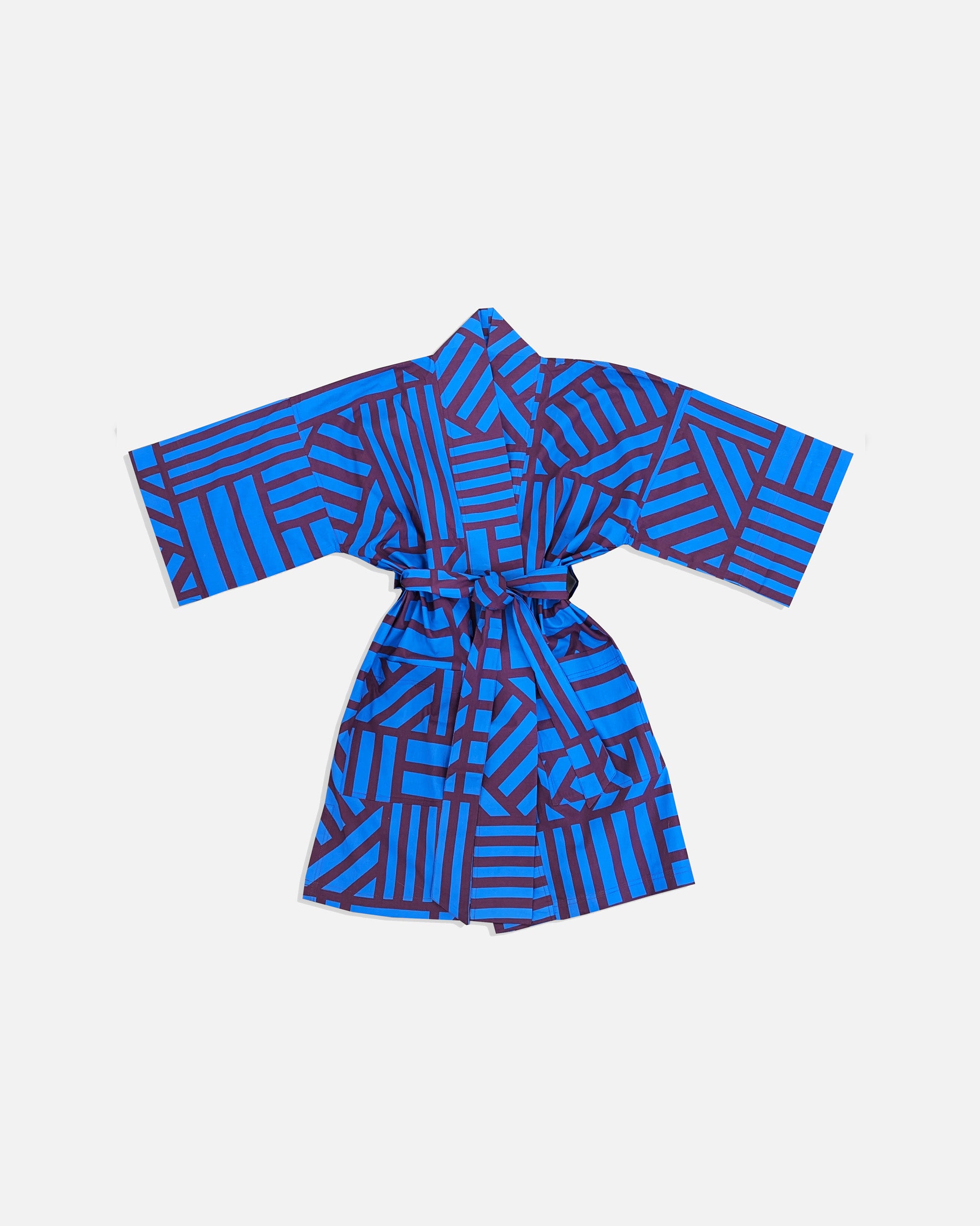 Sidewinder Robe in Blueberry