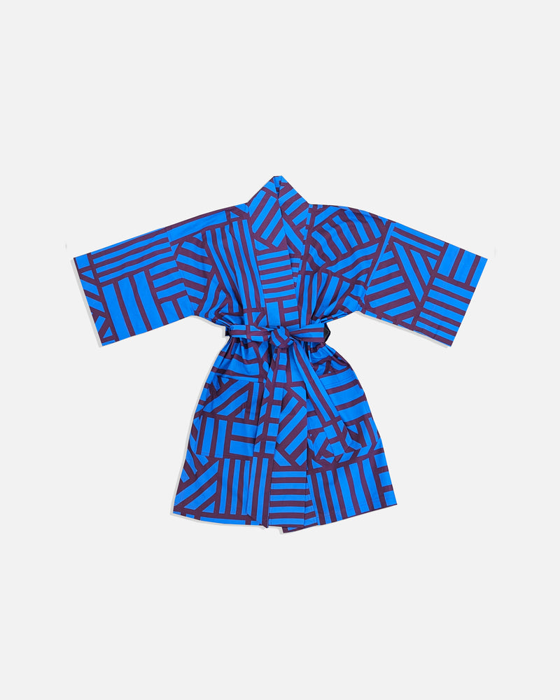 Sidewinder Robe in Blueberry