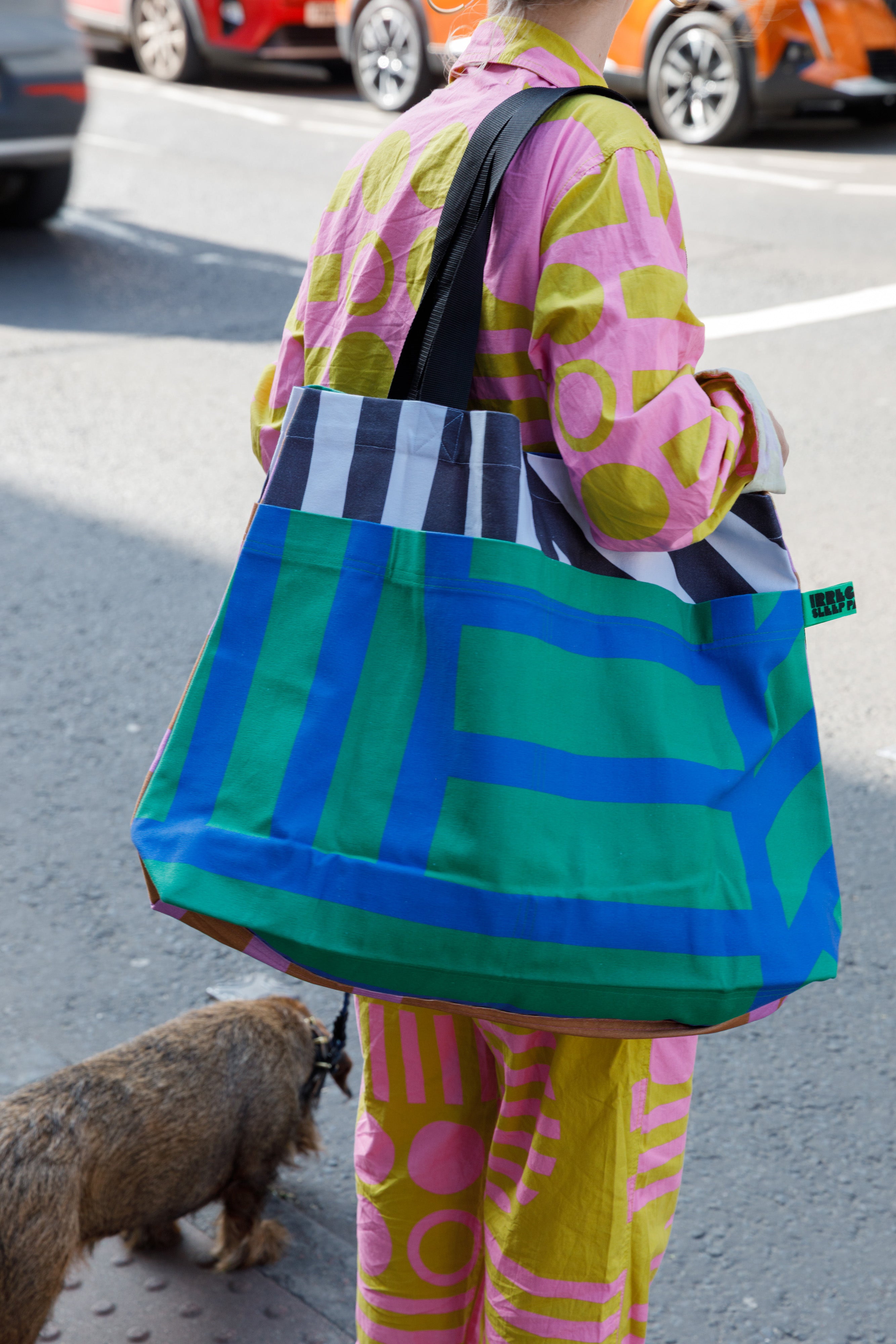 Market Bag in Kelly