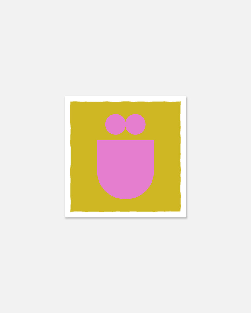 U Greeting Card