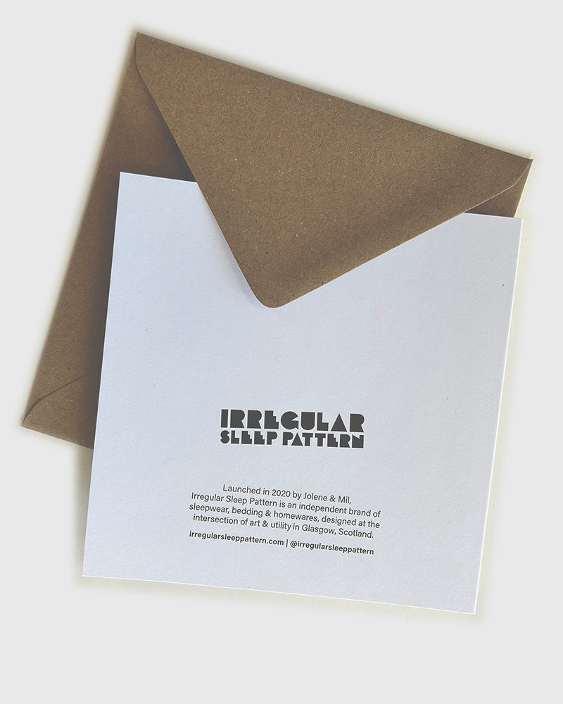 Ooo Greeting Card