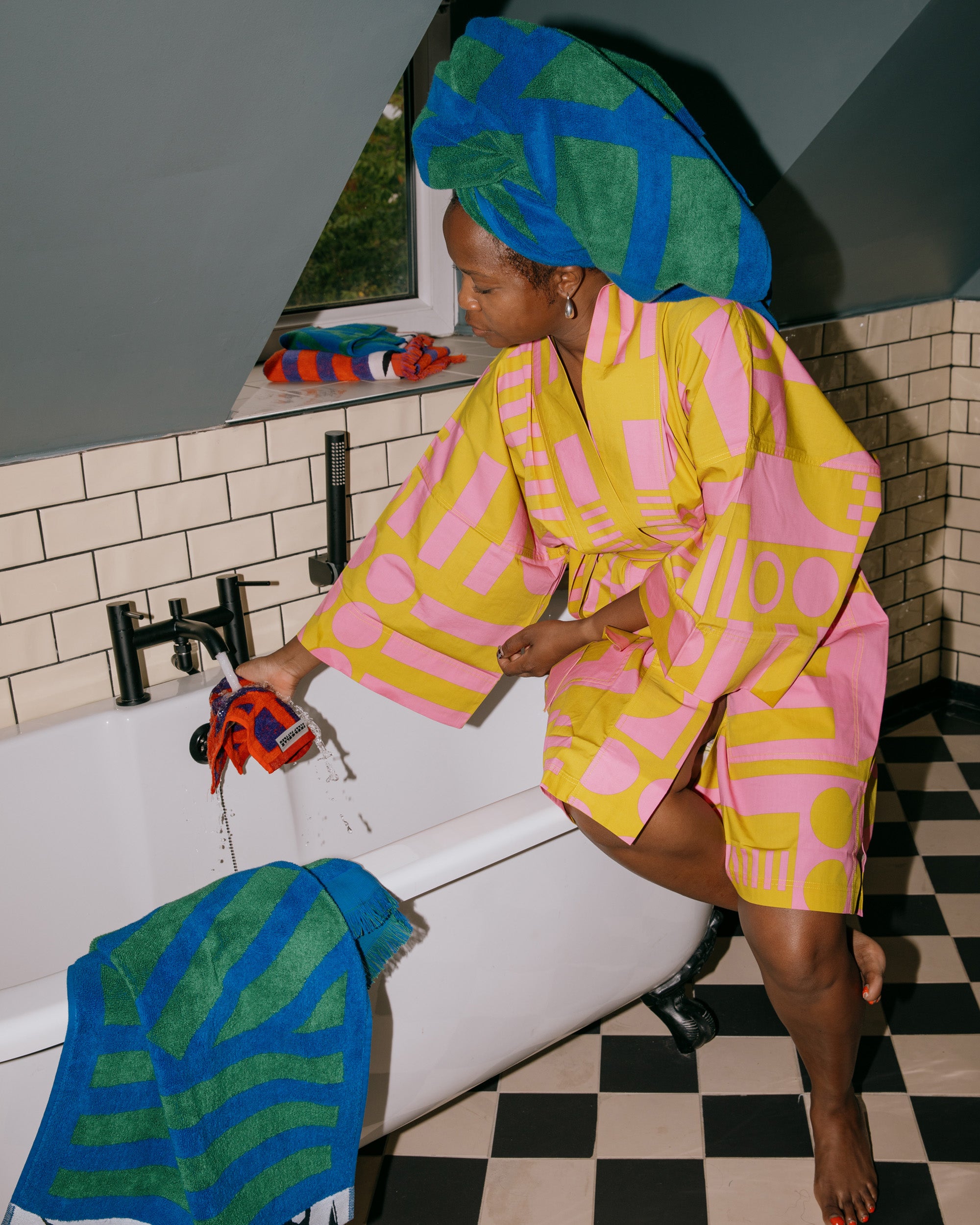 Paradox Robe in Wasabi
