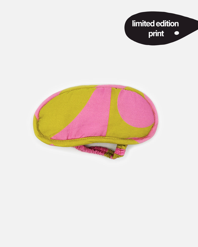 Organic Cotton Eye Mask in Wasabi