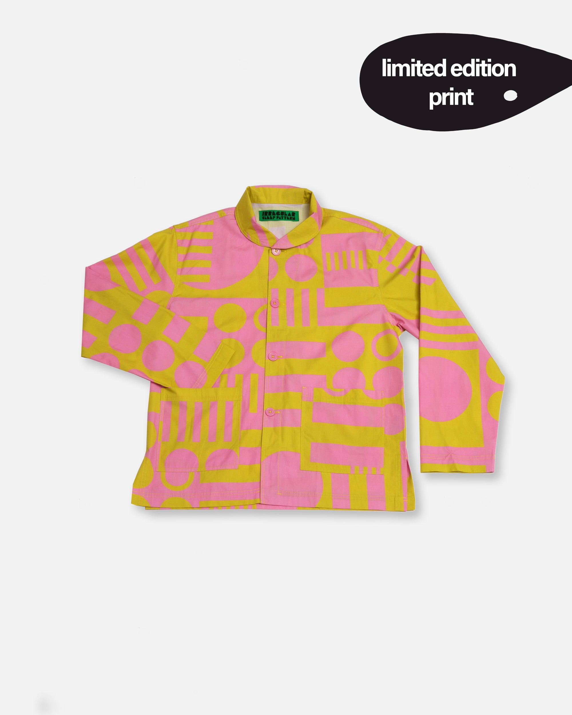 Paradox Pyjama Jacket in Wasabi