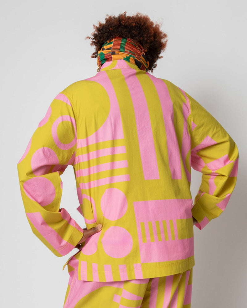 Jumbo Paradox Pyjama Jacket in Wasabi