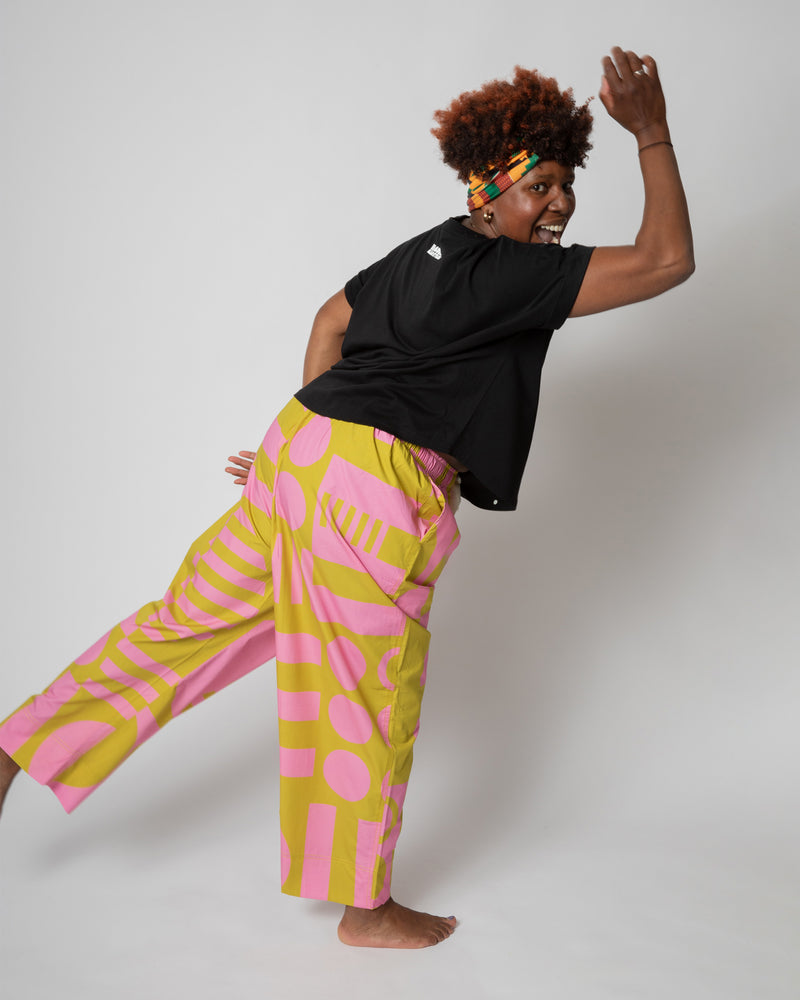 Jumbo Paradox Relaxed Trousers in Wasabi