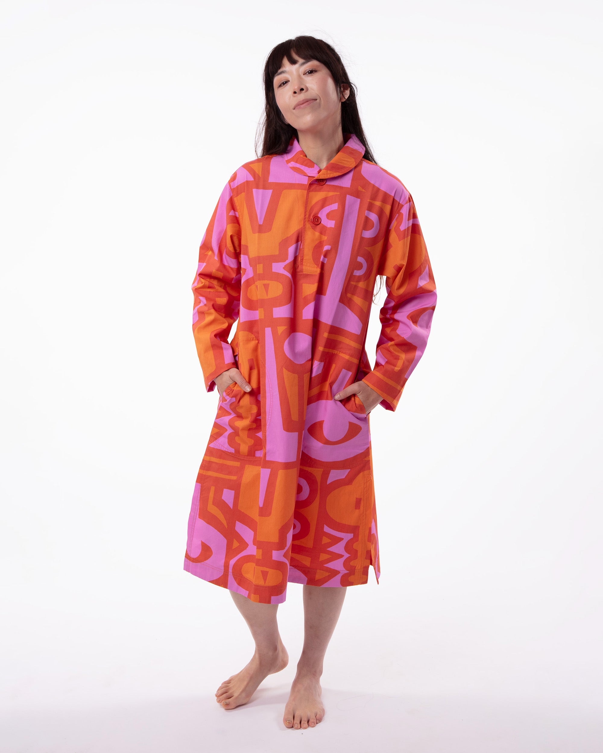 Chameleon Nightshirt / Dress in Cayenne