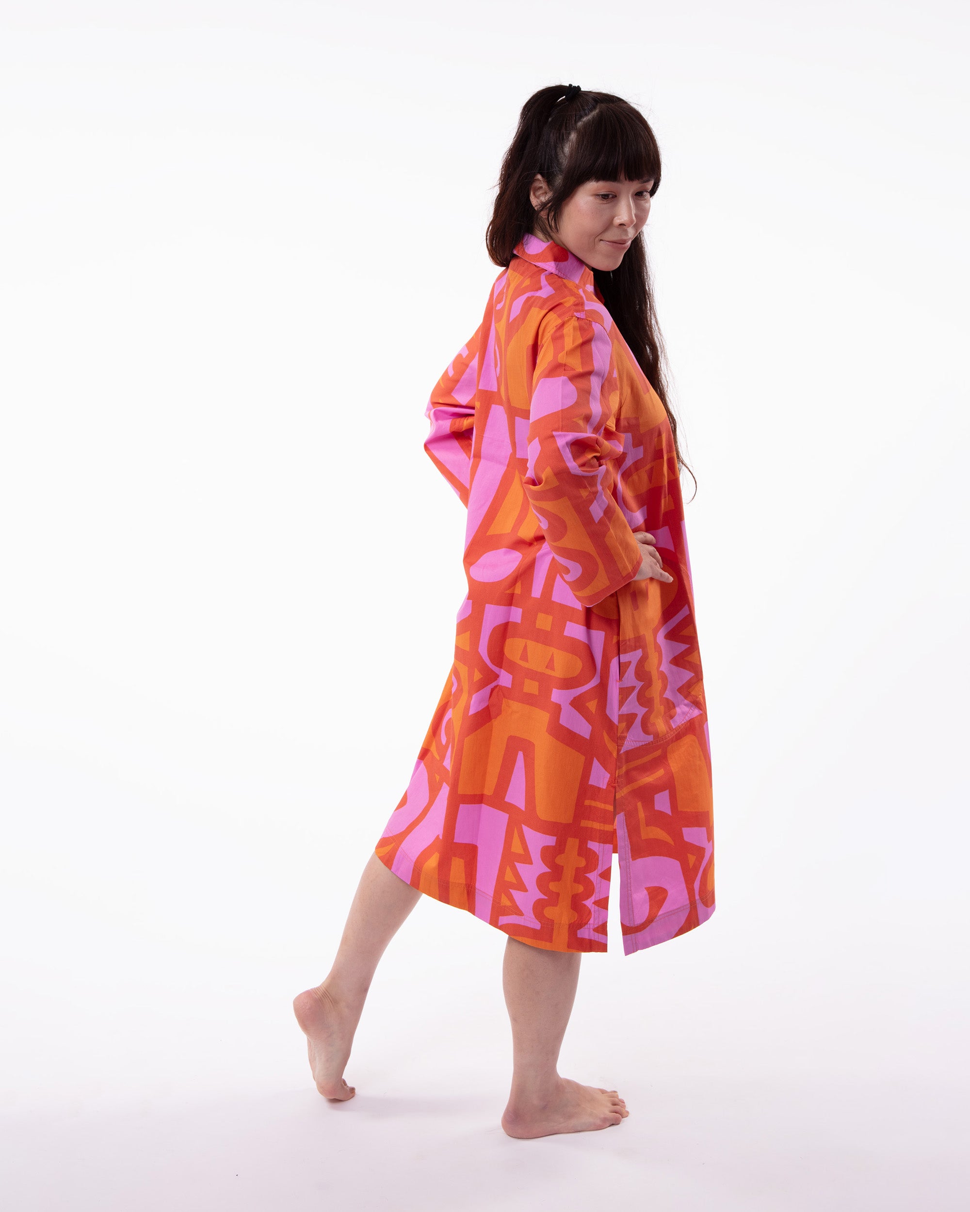 Chameleon Nightshirt / Dress in Cayenne